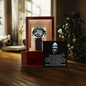 Funny Fathers Day Message Card with Watch - Men's Openwork Watch