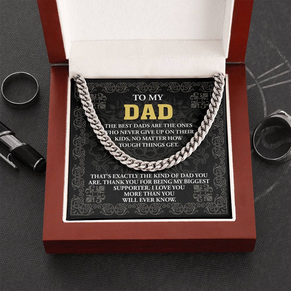 Dad-Kind Of Dad - Cuban Link Chain