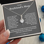 To My Boyfriend's Mom-Alluring Necklace- Thank You For Raising The Man