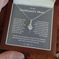 To My Boyfriend's Mom-Alluring Necklace- Thank You For Raising The Man