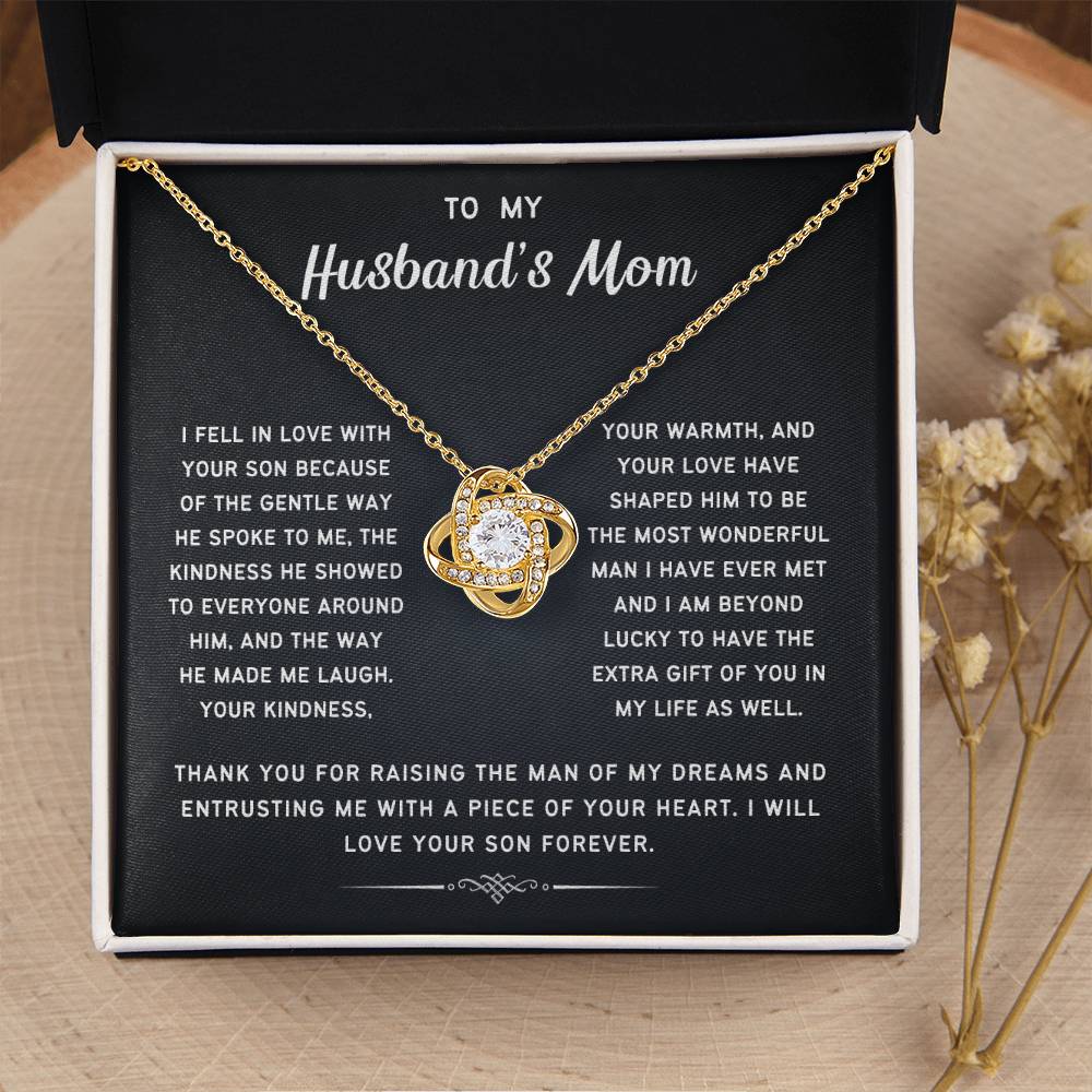 (Almost Gone) To My Husband's Mom - I Am Beyond Lucky to Have The Extra of You In My Life - Necklace