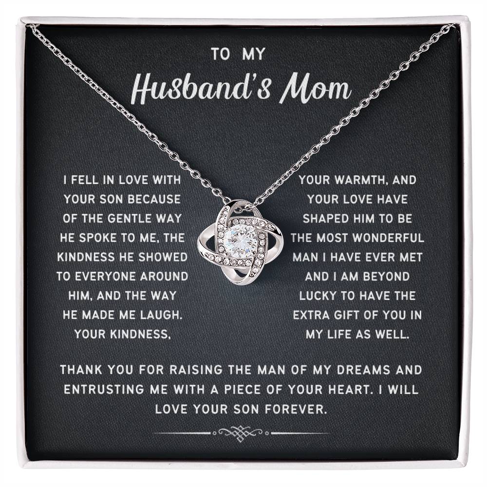 (Almost Gone) To My Husband's Mom - I Am Beyond Lucky to Have The Extra of You In My Life - Necklace