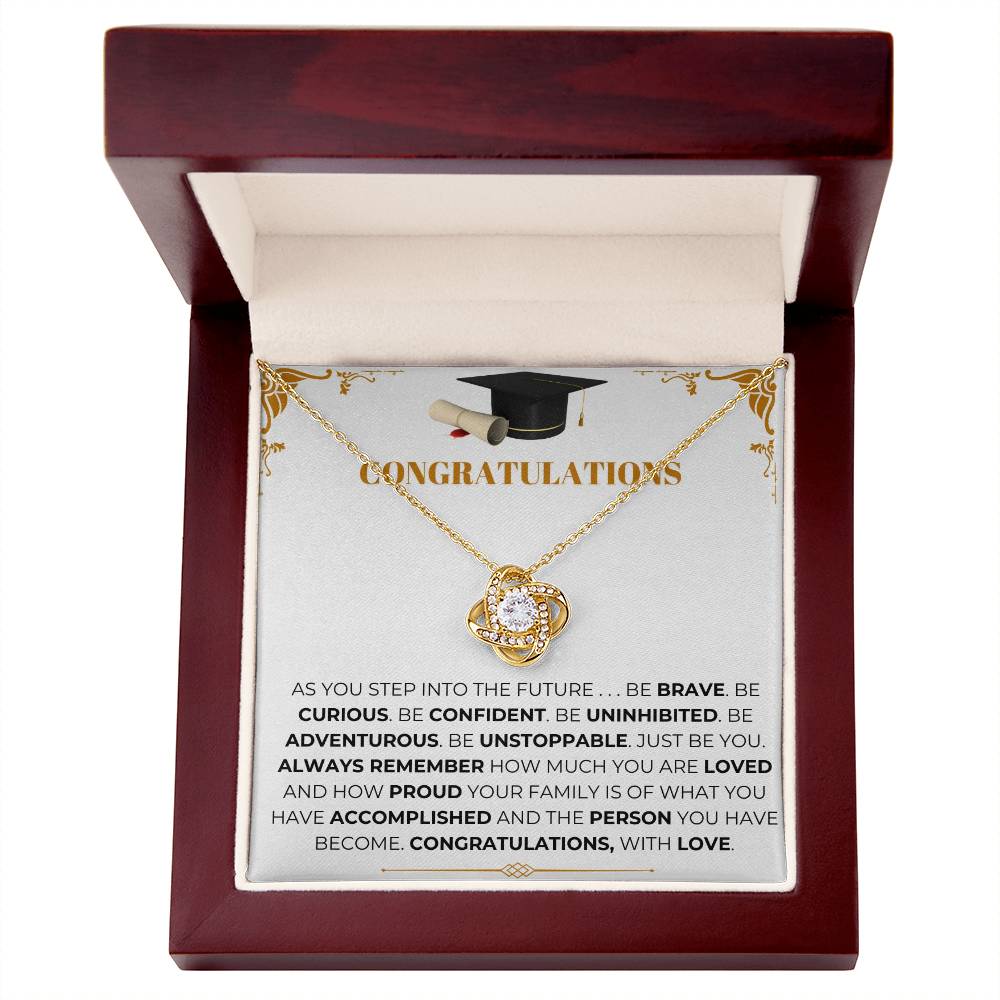 Congratulations- Graduation Necklace For Her -Meaningful Gift