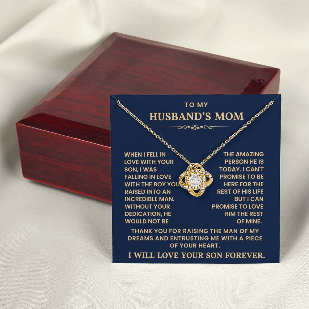 (Almost Sold) To My Husband's Mom - I Will Love Your Son Forever - Necklace