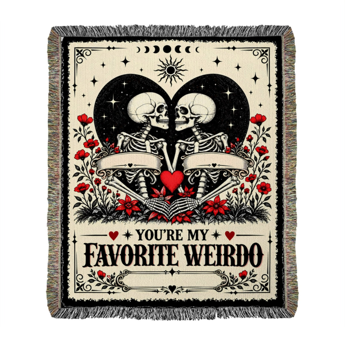 Personalize Blanket - You're My Favorite Werdo - Gift for her