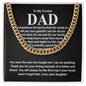 To My Trucker Dad- Cuban Link Chain- Sometimes It Is Hard