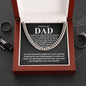 To My Trucker Dad- Cuban Link Chain- Sometimes It Is Hard