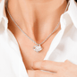 To My Beautiful Mom - Loveknot Necklace-You Have Been