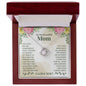 To My Beautiful Mom - Loveknot Necklace-You Have Been