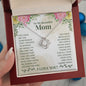 To My Beautiful Mom - Loveknot Necklace-You Have Been