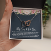 To My Sister- Interlocking Hearts Necklace- You Are My Forever Friend