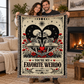 Personalize Blanket - You're My Favorite Weirdo - Anniversary Gift for her