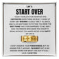 Let's Start Over Ring For Him - Meaningful Sorry Gift for Him