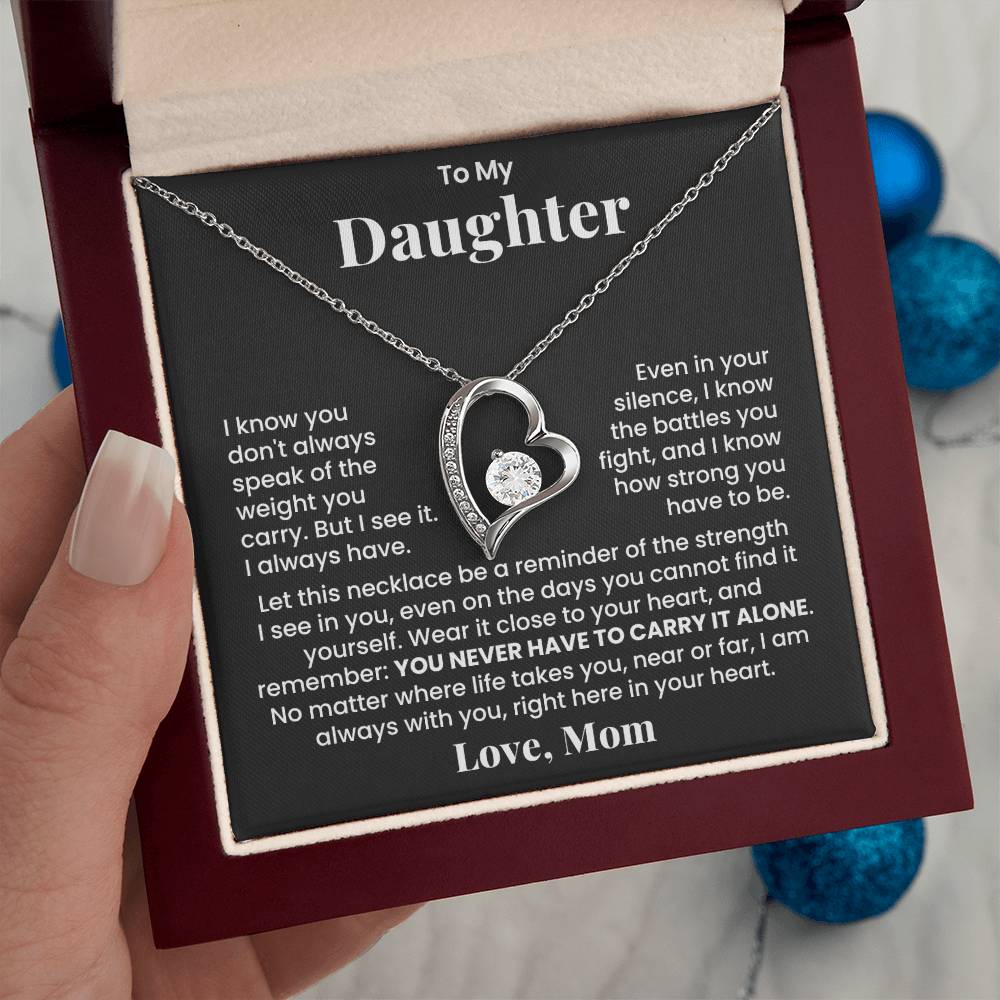 To My Daughter - I'm Always With You - Beautiful Gift Set From Mom - LX221