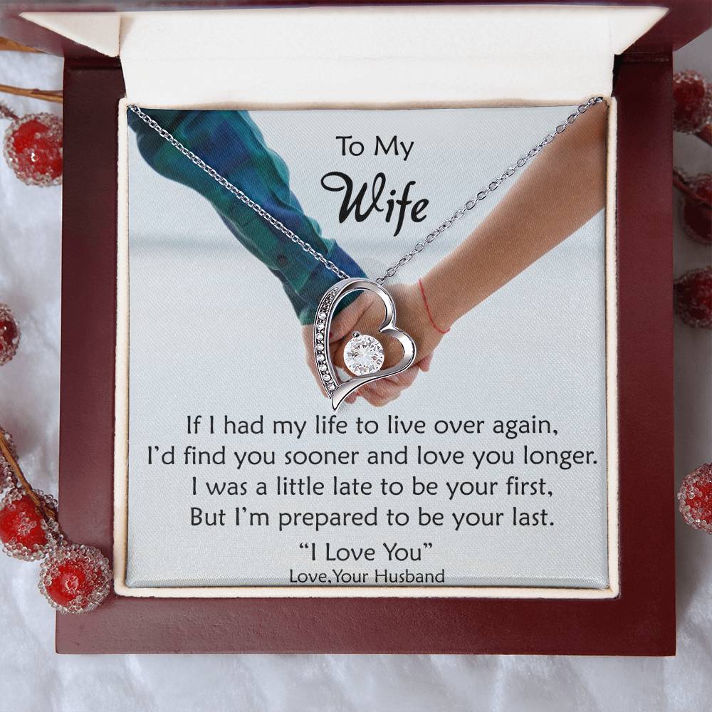 To My Wife Forever Necklace