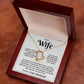 To My Wife-Loveknot Necklace-As Long As Life