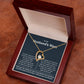(Almost Sold) To My Husband Mom - Thank You For Raising The Man of My Dreams - Forever Love Necklace