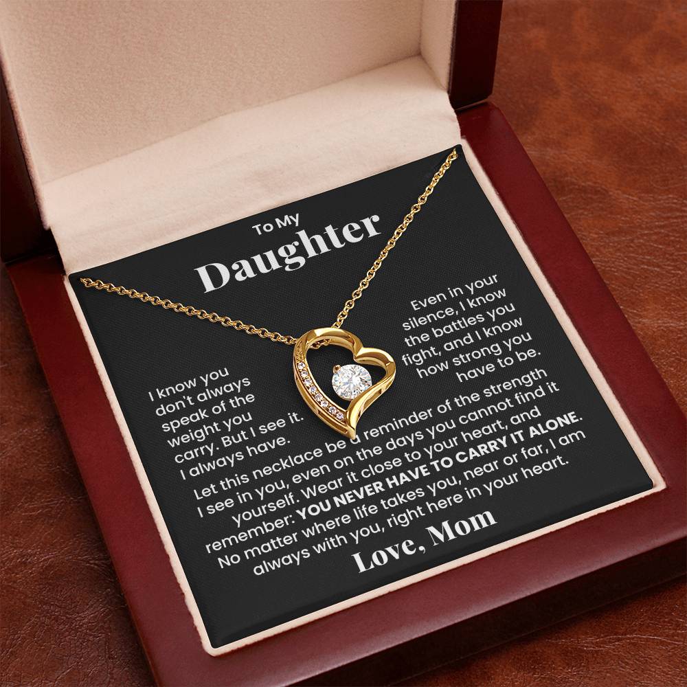 To My Daughter - I'm Always With You - Beautiful Gift Set From Mom - LX221