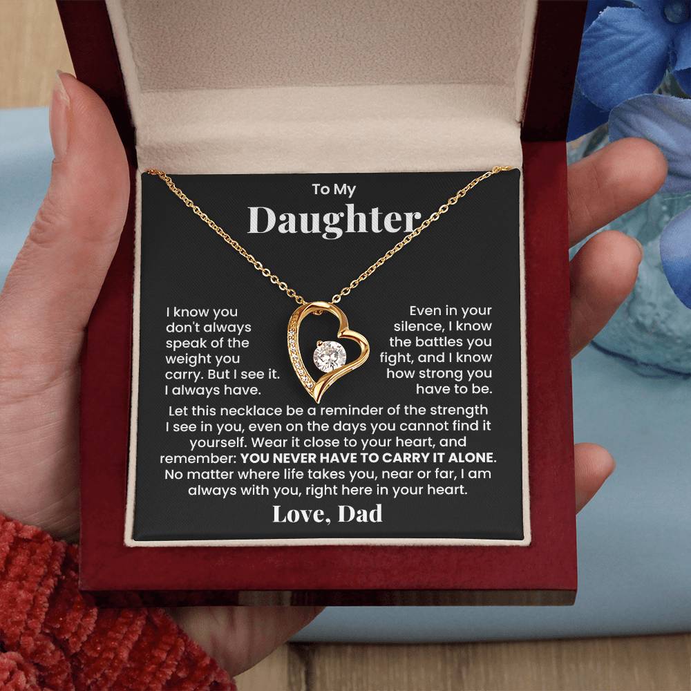 To My Daughter - I'm Always With You - Beautiful Gift Set From Dad - LX112