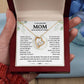 To An Amazing Mom Who Raised My World Necklace - Gift for BF Mom and MIL