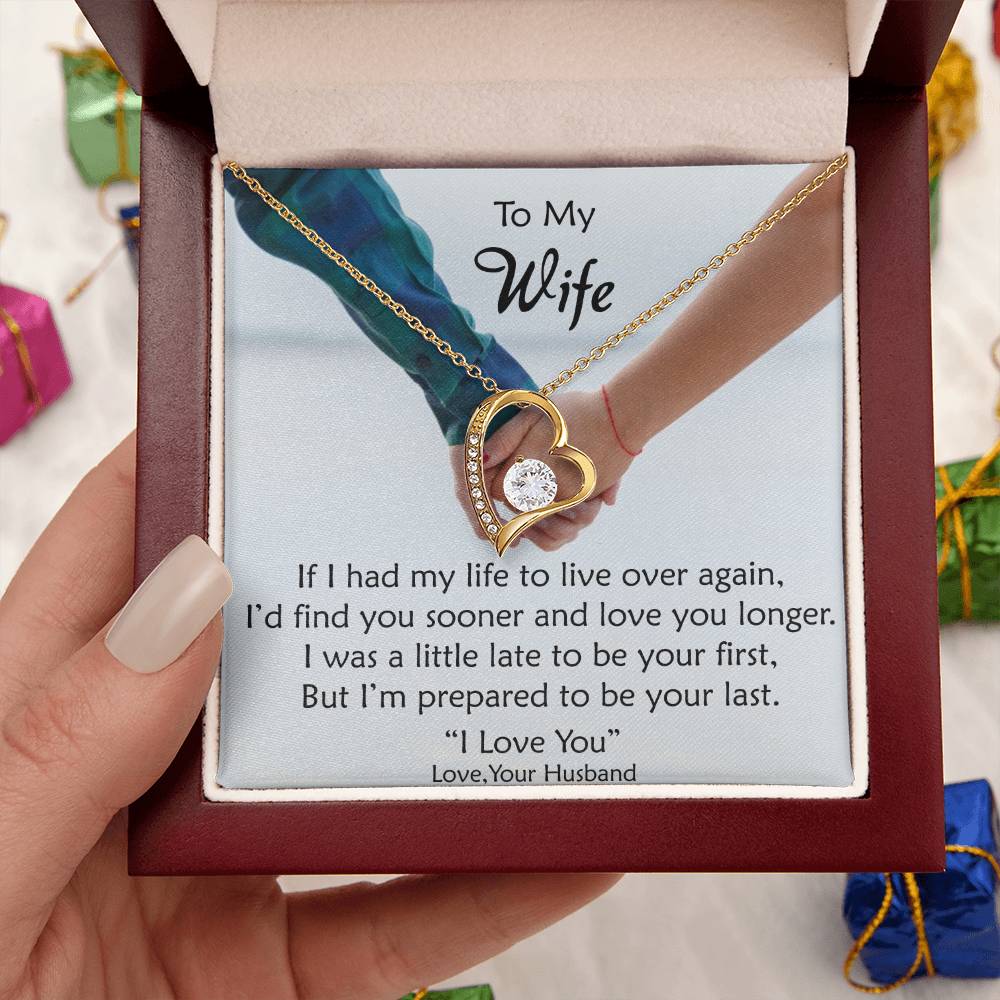 To My Wife Forever Necklace