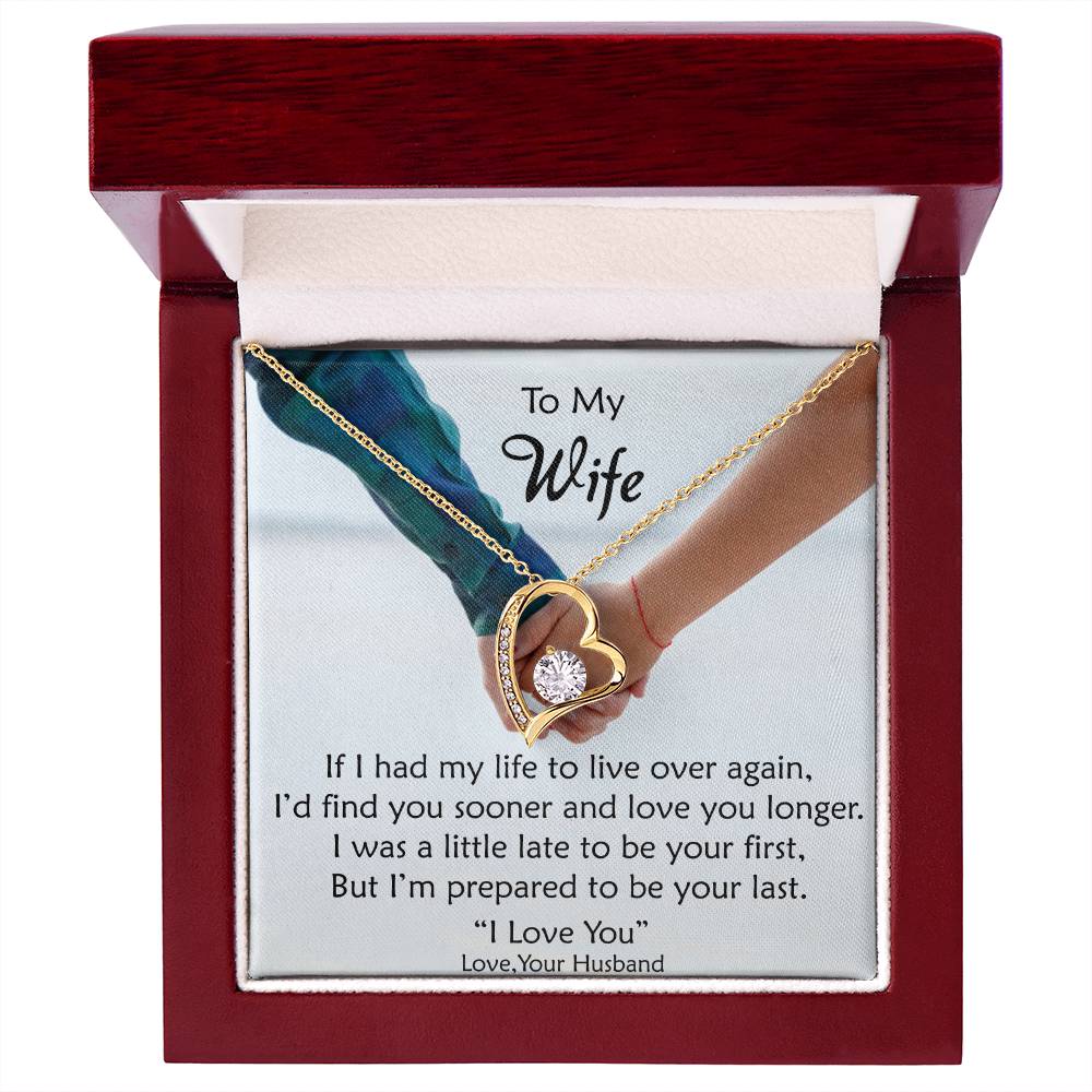 To My Wife Forever Necklace