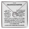 To My Granddaughter - I Will Always Carry You In My Heart - Necklace