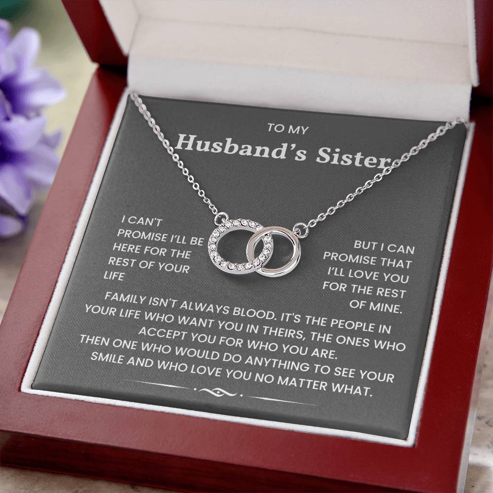 To My Husband's Sister - Perfect Pair - Necklace