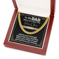 Dad-Promise Chain-Cuban Link Chain