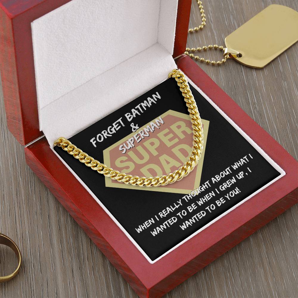 Dad-To Be You- Cuban Link Chain