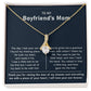 To My Boyfriend's Mom-Alluring Necklace- I Will Love Your Son Forever