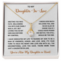 To My Daughter In Law - You're More Than Just a Daughter In Law - Necklace