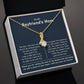 To My Boyfriend's Mom-Alluring Necklace- I Will Love Your Son Forever