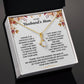 To My Husband's Mom - I Would My Last Breath To Tell Him "I Love You" - Necklace