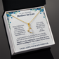 To My Mother-in-Law - Thank You for Raising The Man of My Dreams - Alluring Necklace Set