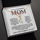 To My Husband's Mom - Thank You for Raising The Love of My Life - Necklace