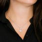 To My Boyfriend's Mom-Alluring Necklace- I Will Love Your Son Forever