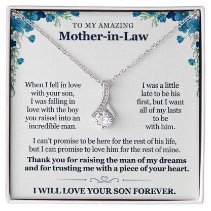 To My Mother-in-Law - Thank You for Raising The Man of My Dreams - Alluring Necklace Set
