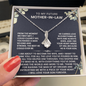 To My Future Mother In Law Gift Necklace