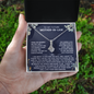 To My Future Mother In Law Gift Necklace