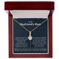 To My Boyfriend's Mom-Alluring Necklace- I Will Love Your Son Forever