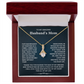 To My Amazing Husband's Mom - I Feel So Lucky To Have You In My Life - Necklace