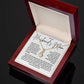 To My Husband's Mom - I Am So Lucky To Have You In My Life - Necklace
