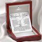 To My Husband's Mom - I Am So Lucky To Have You In My Life - Necklace
