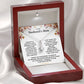 To My Husband's Mom - I Would My Last Breath To Tell Him "I Love You" - Necklace