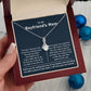 To My Boyfriend's Mom-Alluring Necklace- I Will Love Your Son Forever