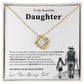 To My Beautiful Daughter - This Old Farmer Will Always Have Your Back - Necklace
