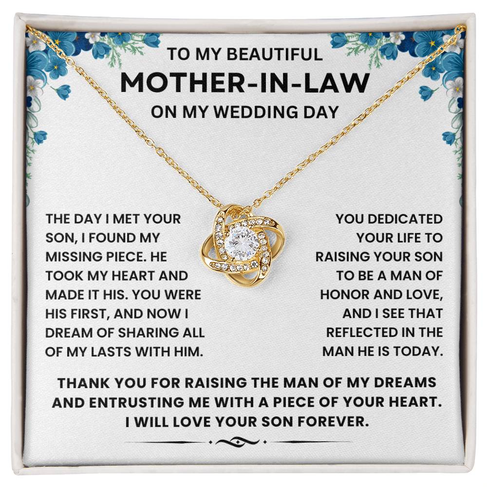 Wedding, Anniversary Gift for Mother-In-Law from Daughter in Law- Necklace Lux321