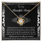 Bride-My True Love-Loveknot Necklace