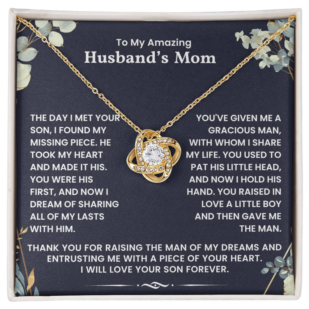 Mother's Day Gift for Husband Mom - Mom Gift Necklace Lux001